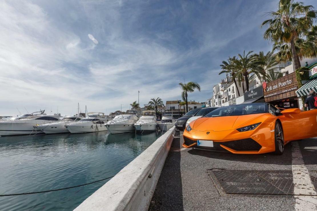 Puerto Banus 2Linea Playa,Piscina Y Parking Leilighet Marbella Eksteriør bilde